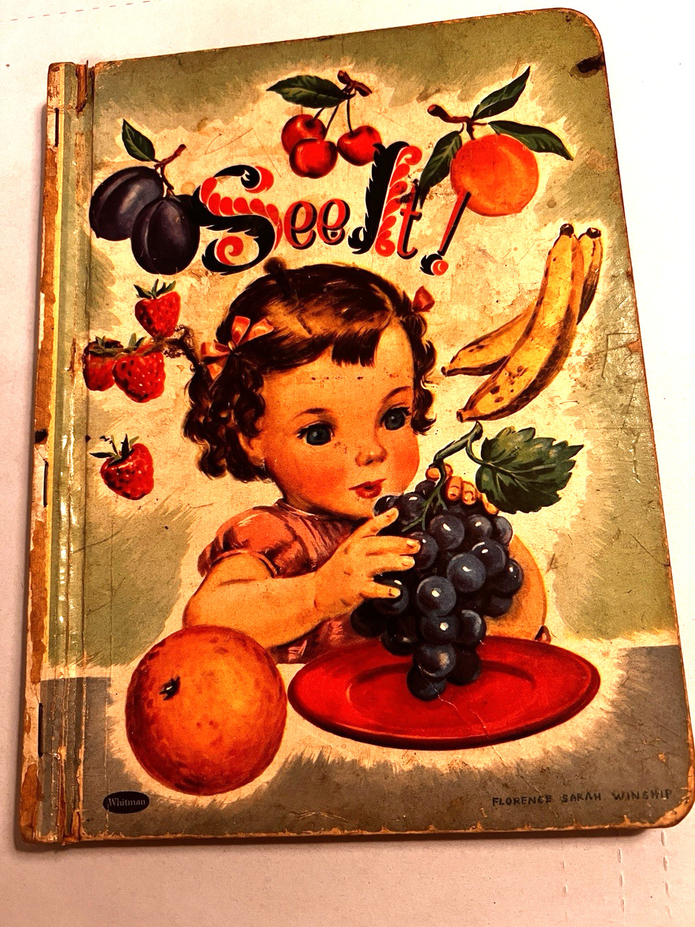 See It ! 1952 Vintage Children's Picture Book F S Windship Hardcover Mid Century